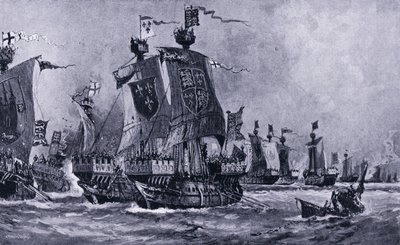 The Battle of Sluys by Charles Daniel Ward